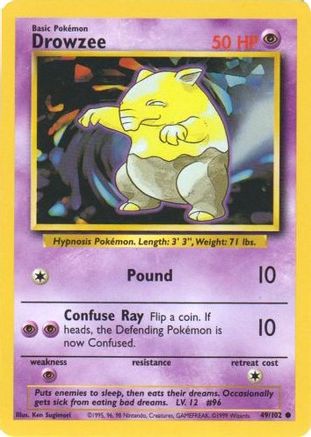 Image of Drowzee 049/102  Base Set - Common