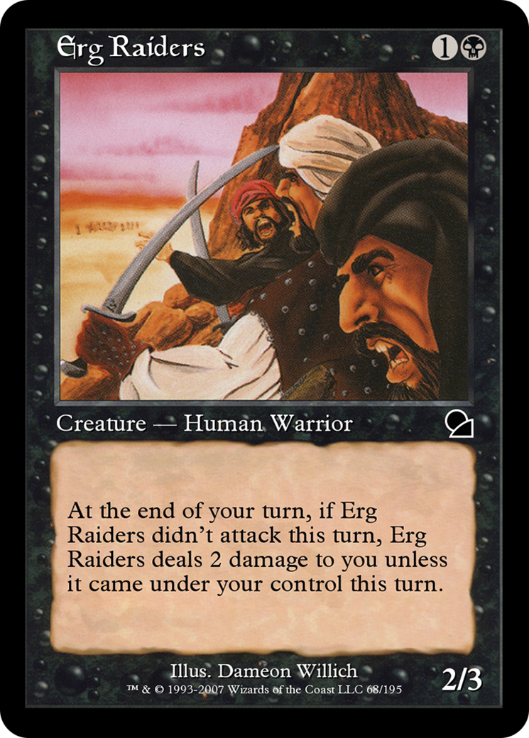 Image of Erg Raiders (ME1-068) - Masters Edition Foil