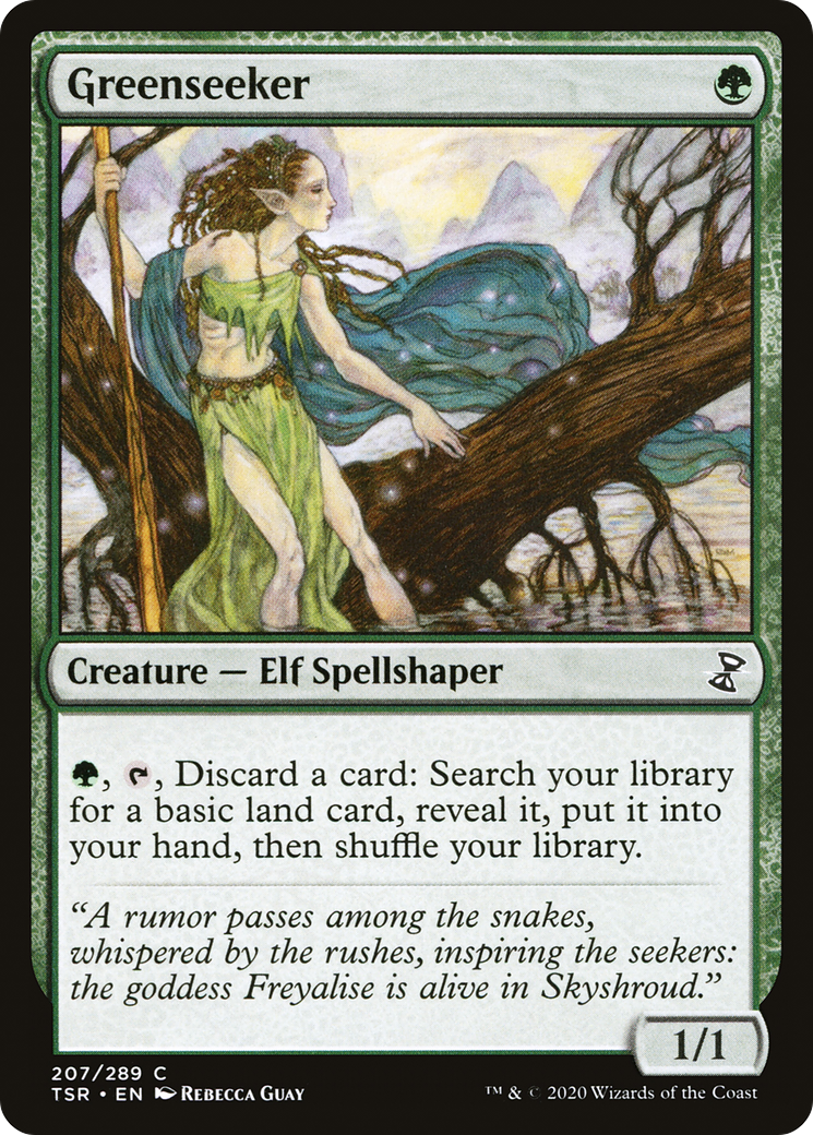 Image of Greenseeker (TSR-207) - Time Spiral Remastered Foil