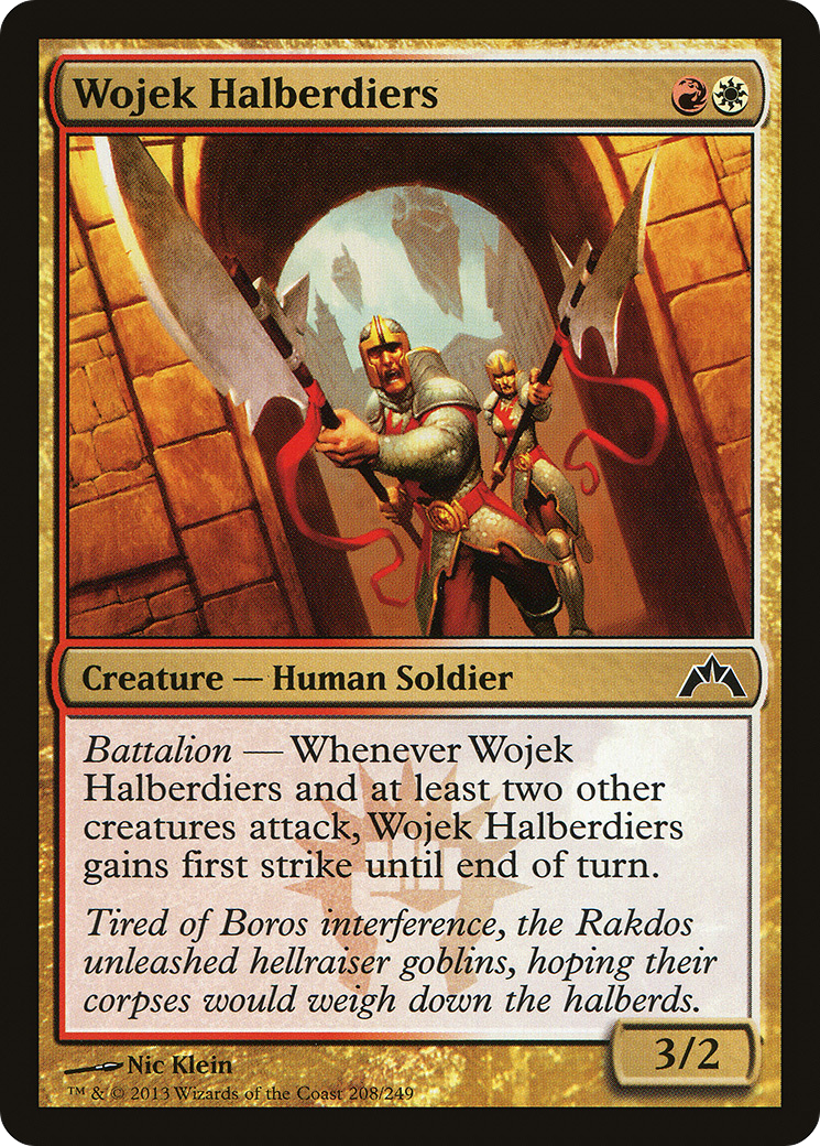 Image of Wojek Halberdiers (GTC-208) - Gatecrash