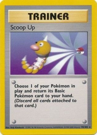 Image of Scoop Up 078/102  Base Set - Rare