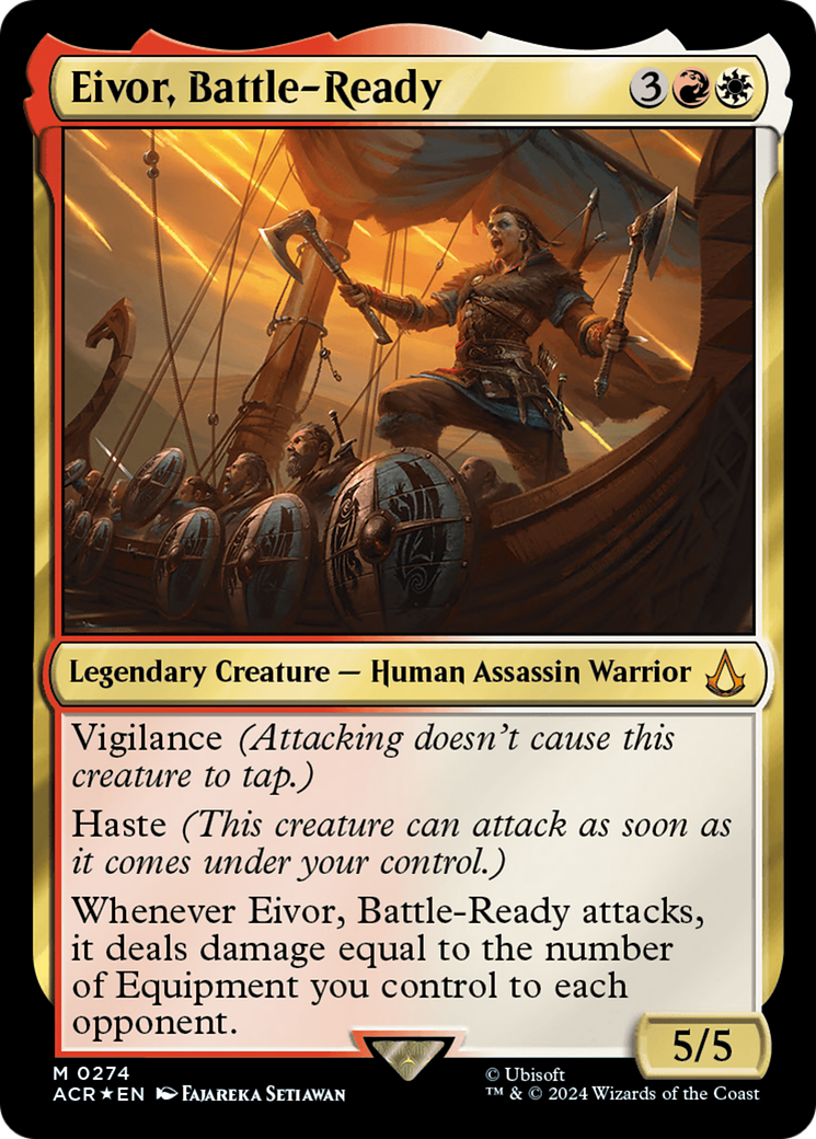 Image of Eivor, Battle-Ready (ACR-274) - Assassin's Creed Foil