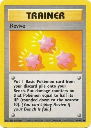 Image of Revive 089/102  Base Set - Uncommon