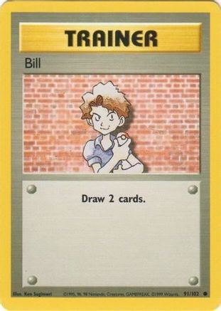 Image of Bill 091/102  Base Set - Common