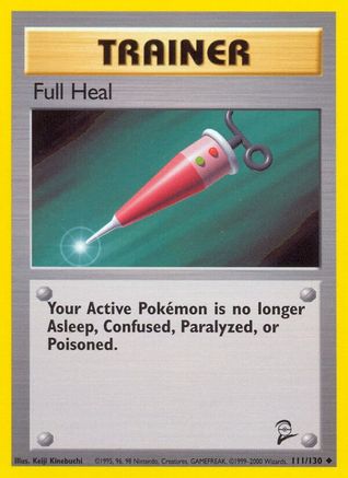 Image of Full Heal 111/130  Base Set 2 - Uncommon