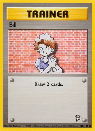 Image of Bill 118/130  Base Set 2 - Common