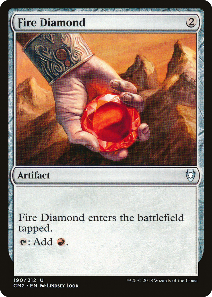 Image of Fire Diamond (CM2-190) - Commander Anthology Volume II