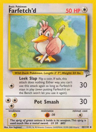 Image of Farfetch'd 040/130  Base Set 2 - Uncommon