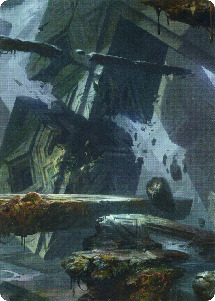 Image of Swamp // Swamp (AZNR-015) - Zendikar Rising Art Series (Borderless)