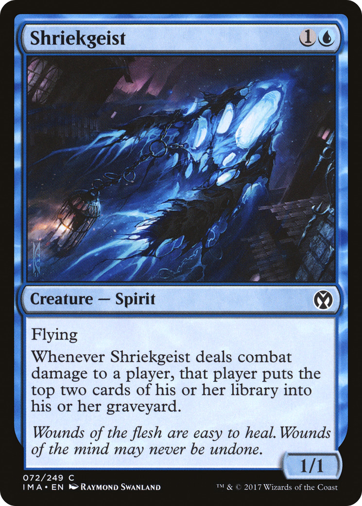 Image of Shriekgeist (IMA-072) - Iconic Masters Foil