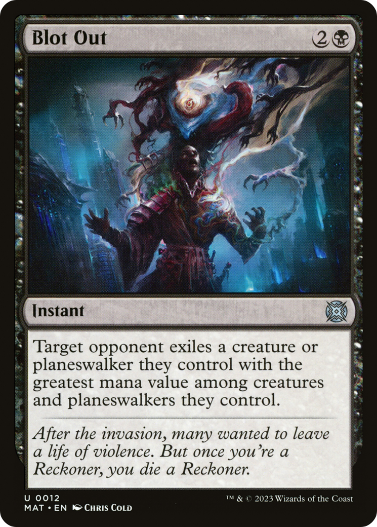 Image of Blot Out (MAT-012) - March of the Machine: The Aftermath