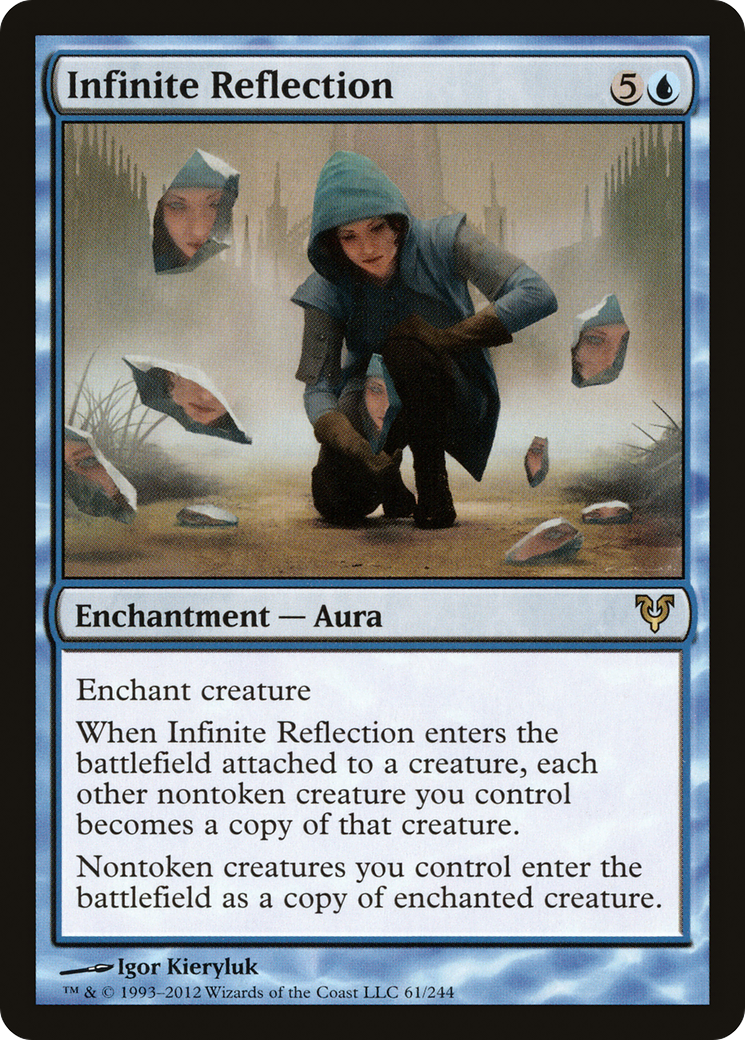 Image of Infinite Reflection (AVR-061) - Avacyn Restored Foil