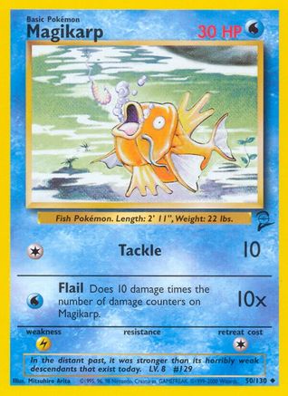 Image of Magikarp 050/130  Base Set 2 - Uncommon
