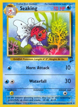 Image of Seaking 060/130  Base Set 2 - Uncommon