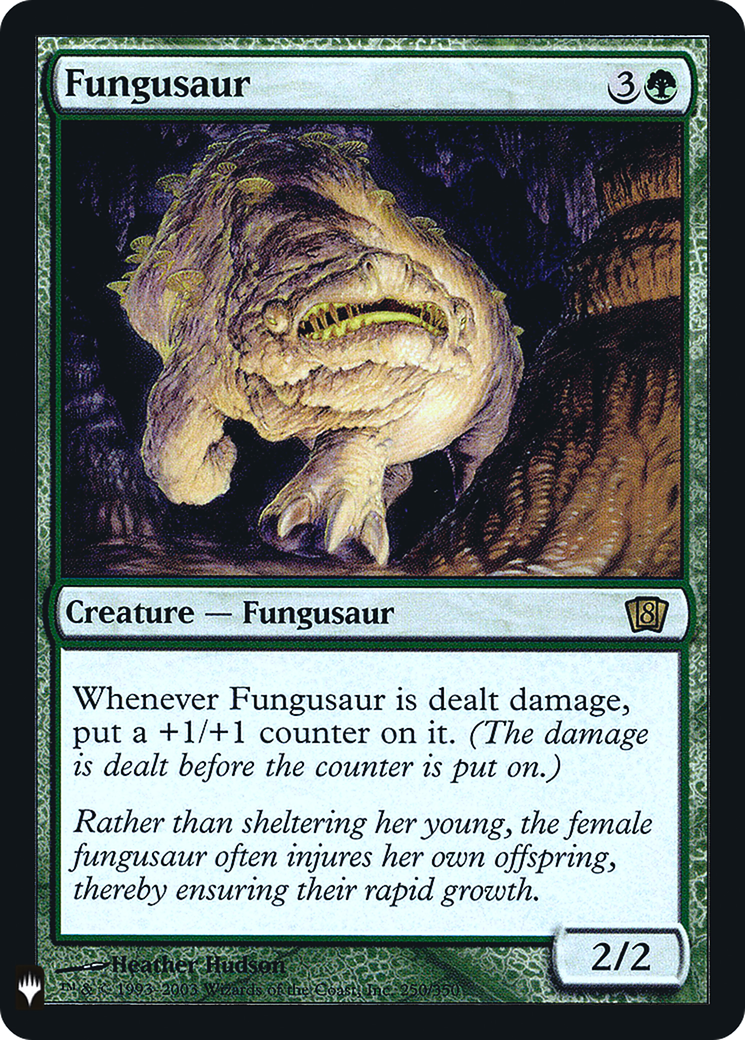 Image of Fungusaur (LIST-250) - The List Foil