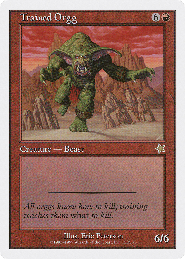 Image of Trained Orgg (S99-120) - Starter 1999