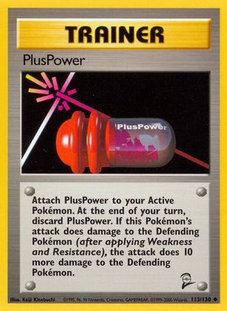 Image of PlusPower 113/130  Base Set 2 - Uncommon