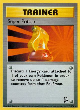 Image of Super Potion 117/130  Base Set 2 - Uncommon