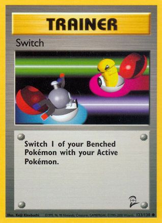 Image of Switch 123/130  Base Set 2 - Common