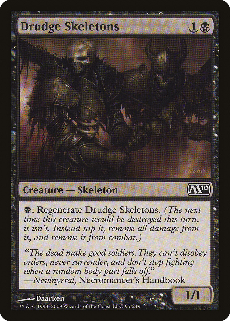 Image of Drudge Skeletons (M10-095) - Magic 2010