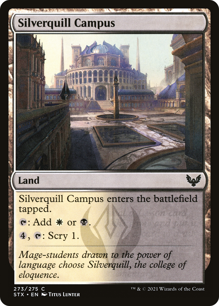 Image of Silverquill Campus (STX-273) - Strixhaven: School of Mages Foil
