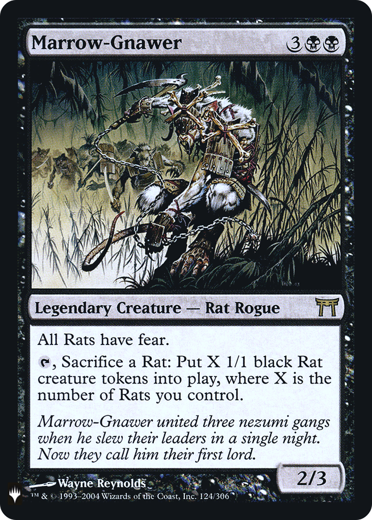 Image of Marrow-Gnawer (LIST-124) - The List Foil