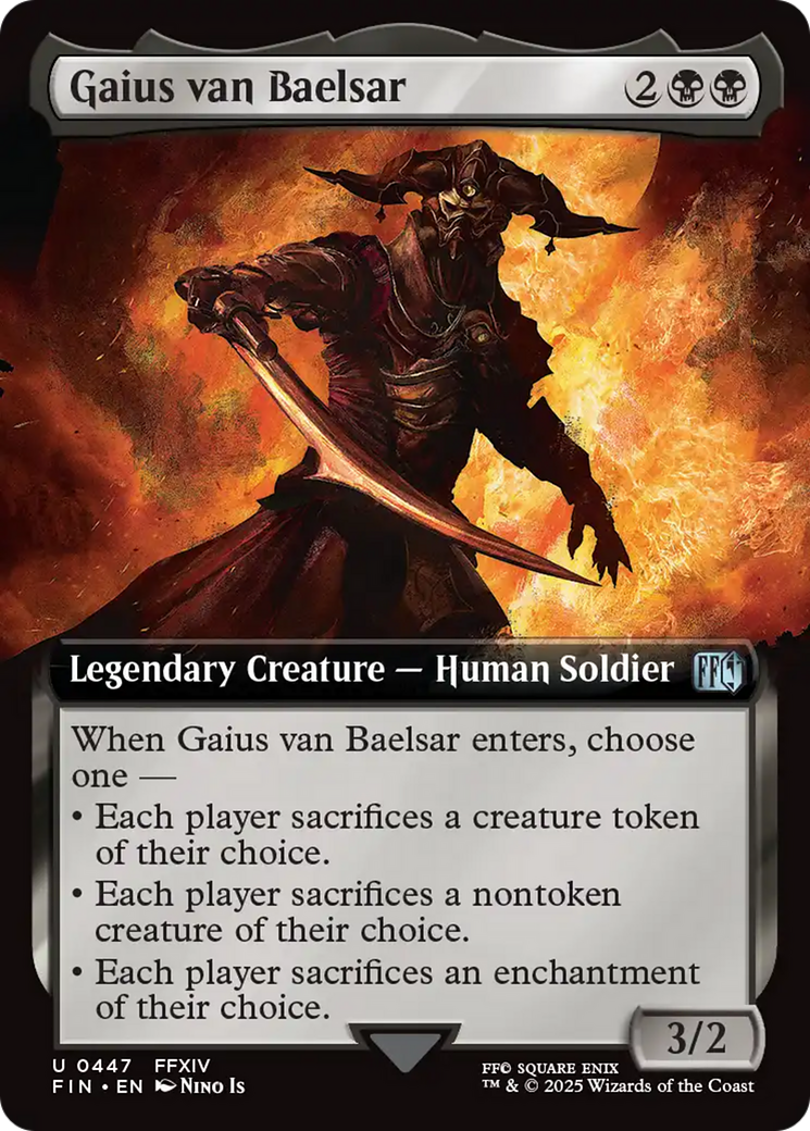 Image of Gaius van Baelsar (Extended Art) (FIN-447) - FINAL FANTASY: (Extended Art)