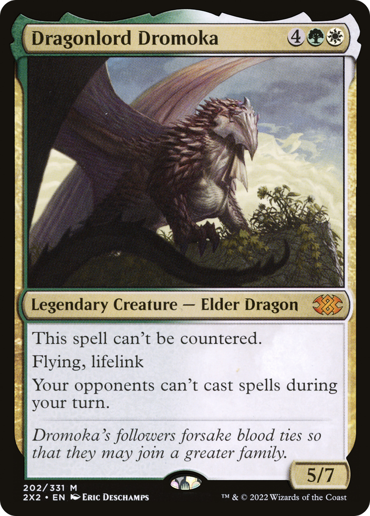 Image of Dragonlord Dromoka (2X2-202) - Double Masters 2022
