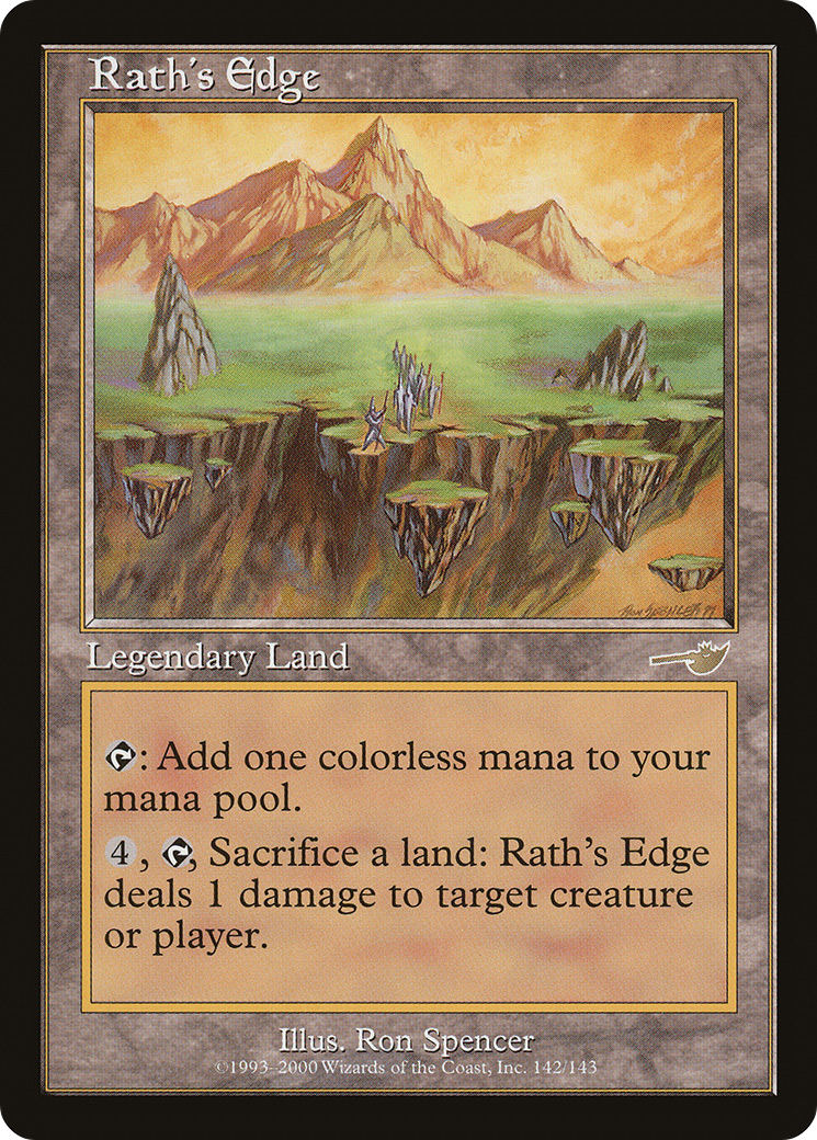 Image of Rath's Edge (NMS-142) - Nemesis Foil