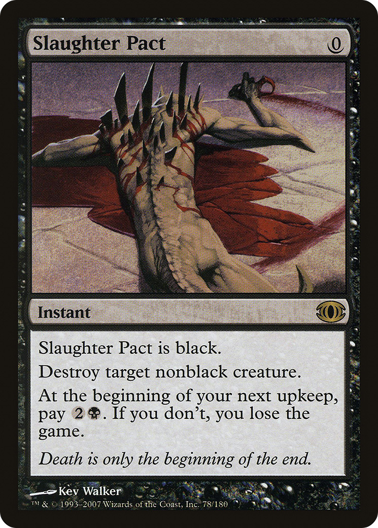 Image of Slaughter Pact (FUT-078) - Future Sight