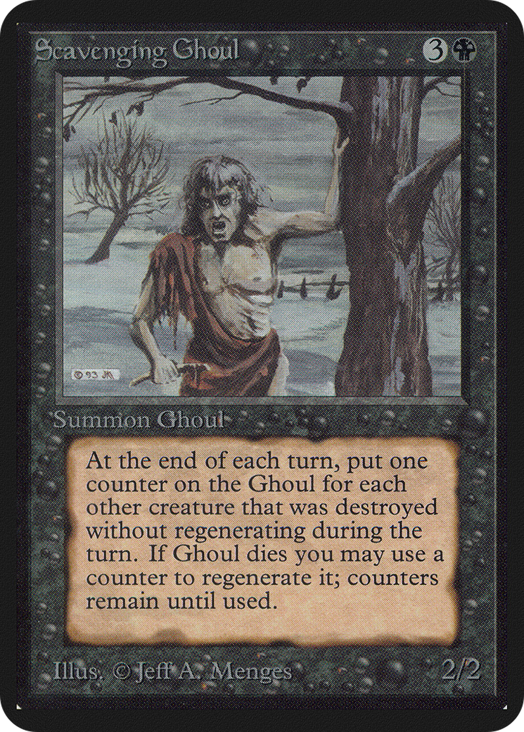 Image of Scavenging Ghoul (LEA-) - Limited Edition Alpha