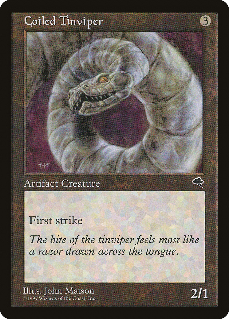 Image of Coiled Tinviper (TMP-279) - Tempest