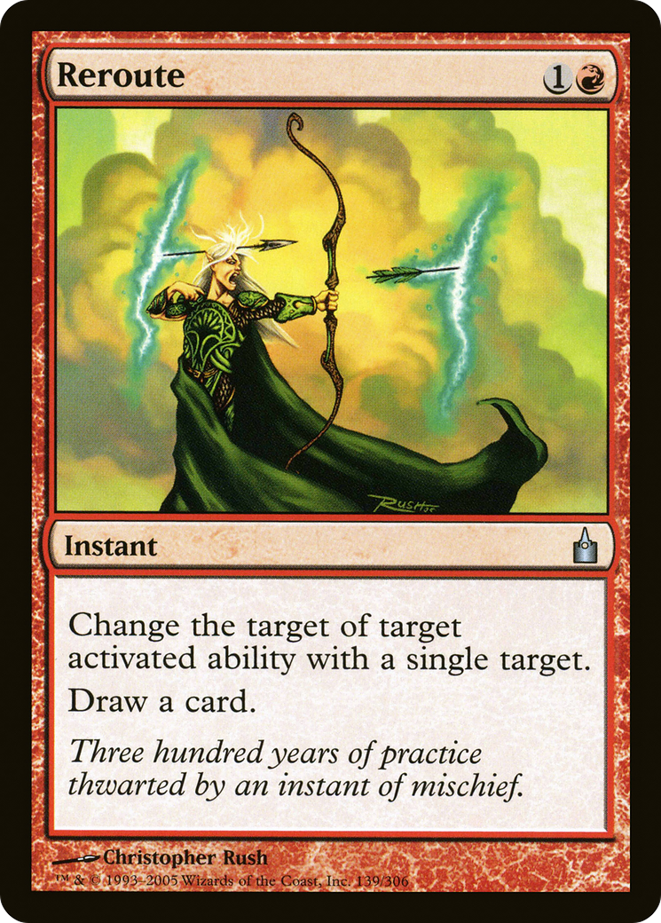 Image of Reroute (RAV-139) - Ravnica: City of Guilds