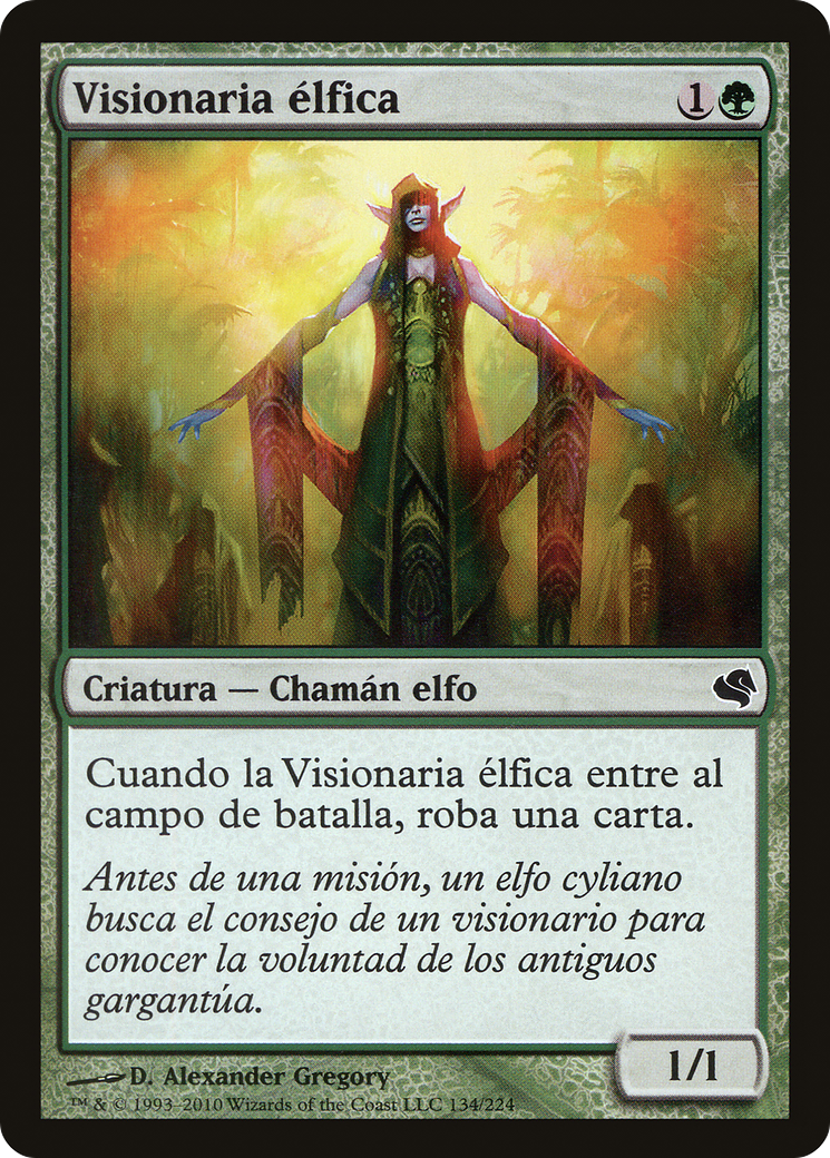 Image of Elvish Visionary (Spanish) - 