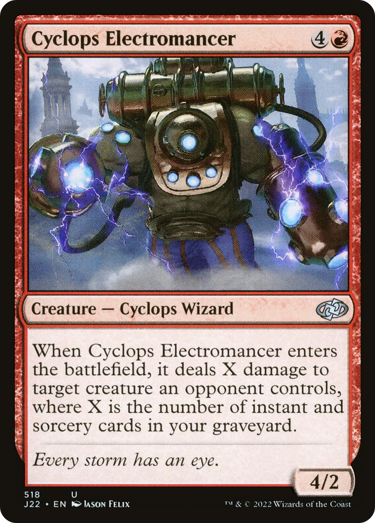 Image of Cyclops Electromancer (J22-518) - Jumpstart 2022