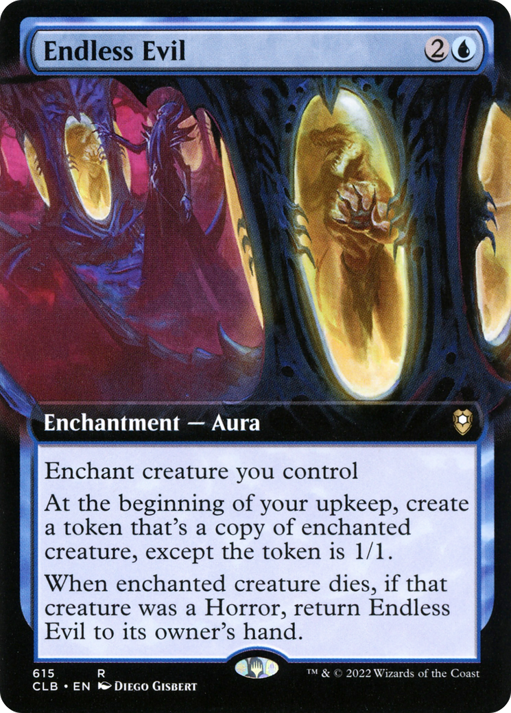 Image of Endless Evil (Extended Art) (CLB-615) - Commander Legends: Battle for Baldur's Gate: (Extended Art)