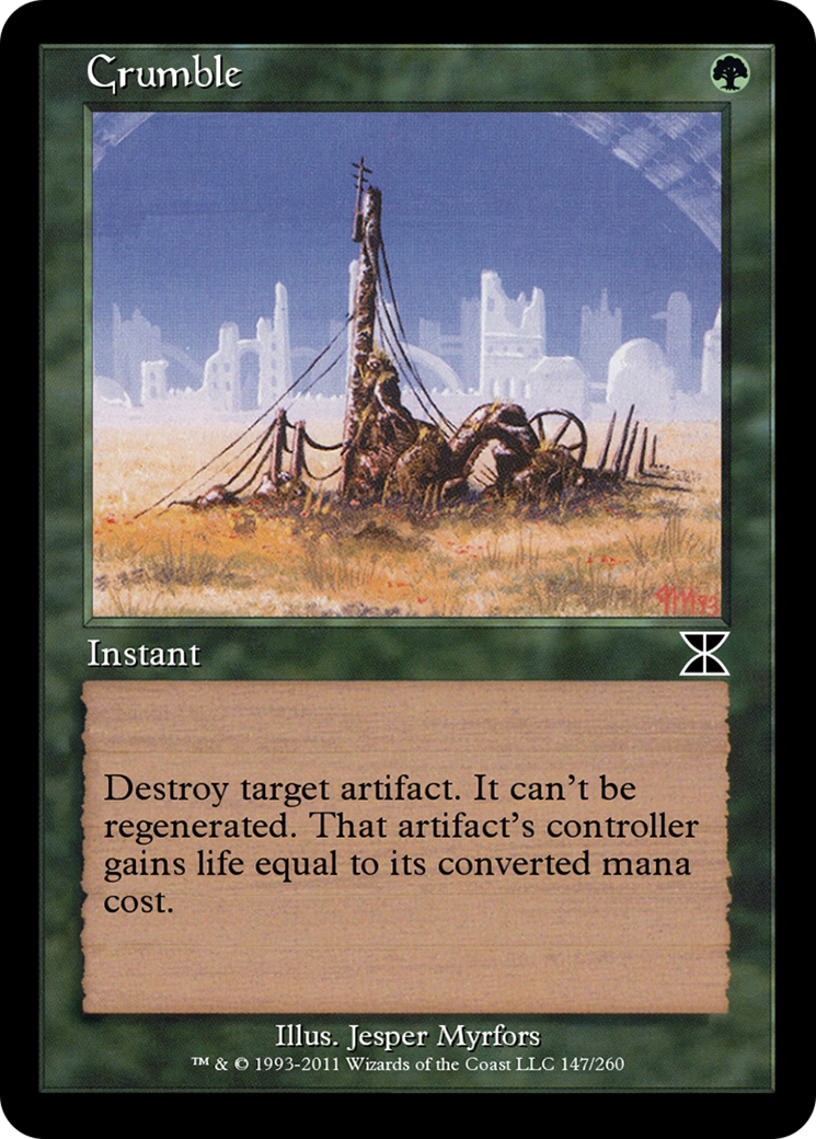 Image of Crumble (ME4-147) - Masters Edition IV Foil