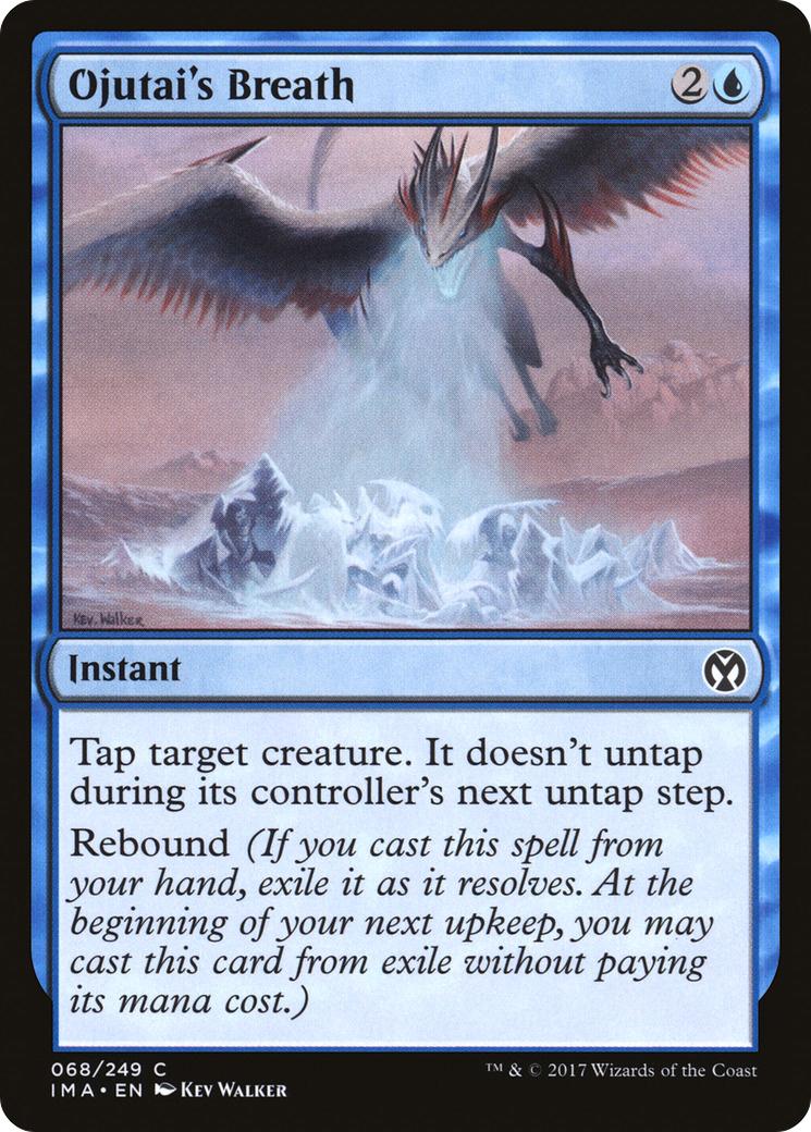 Image of Ojutai's Breath (IMA-068) - Iconic Masters Foil