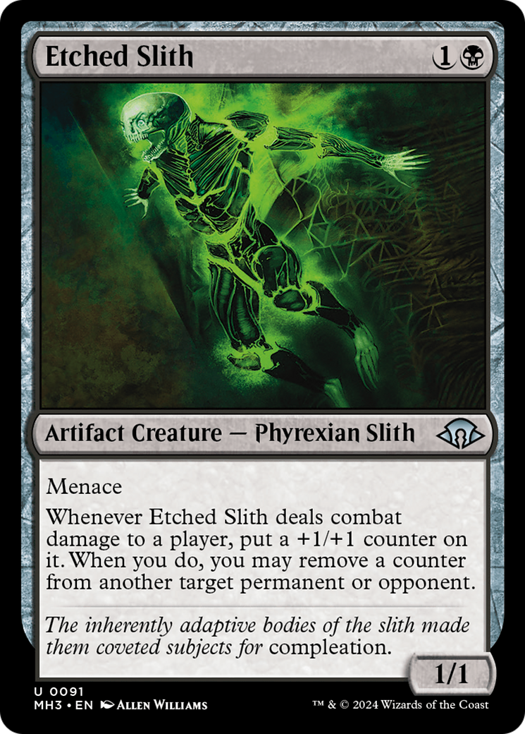 Image of Etched Slith (MH3-091) - Modern Horizons 3