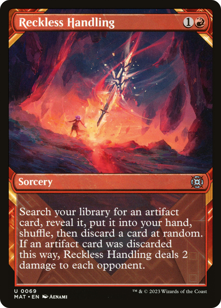 Image of Reckless Handling (Showcase) (MAT-069) - March of the Machine: The Aftermath: (Showcase)