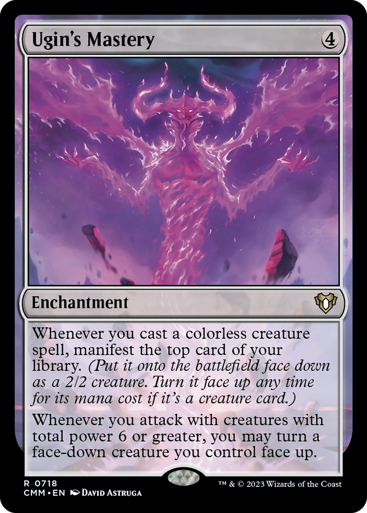 Image of Ugin's Mastery (CMM-718) - Commander Masters
