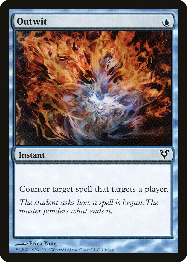 Image of Outwit (AVR-070) - Avacyn Restored Foil