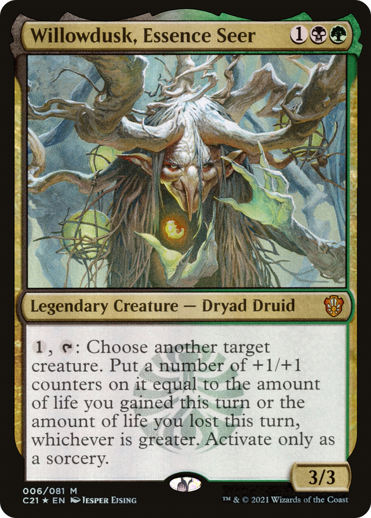 Image of Willowdusk, Essence Seer (C21-006) - Commander 2021 Foil