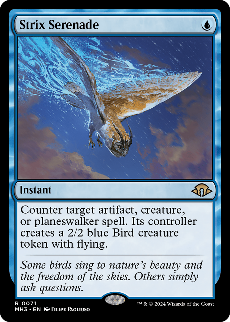 Image of Strix Serenade (MH3-071) - Modern Horizons 3