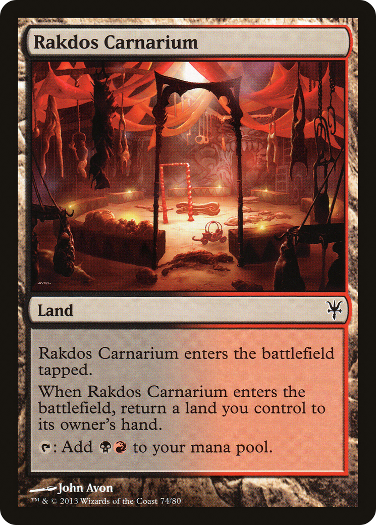 Image of Rakdos Carnarium (DDK-074) - Duel Decks: Sorin vs. Tibalt