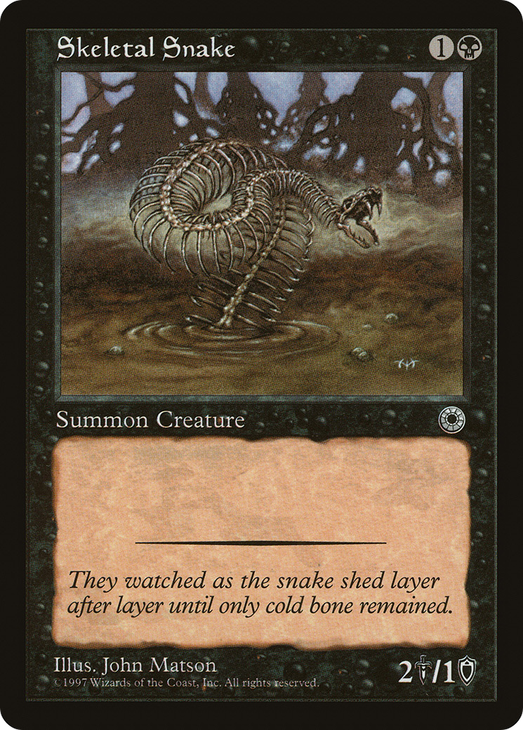 Image of Skeletal Snake (POR-) - Portal