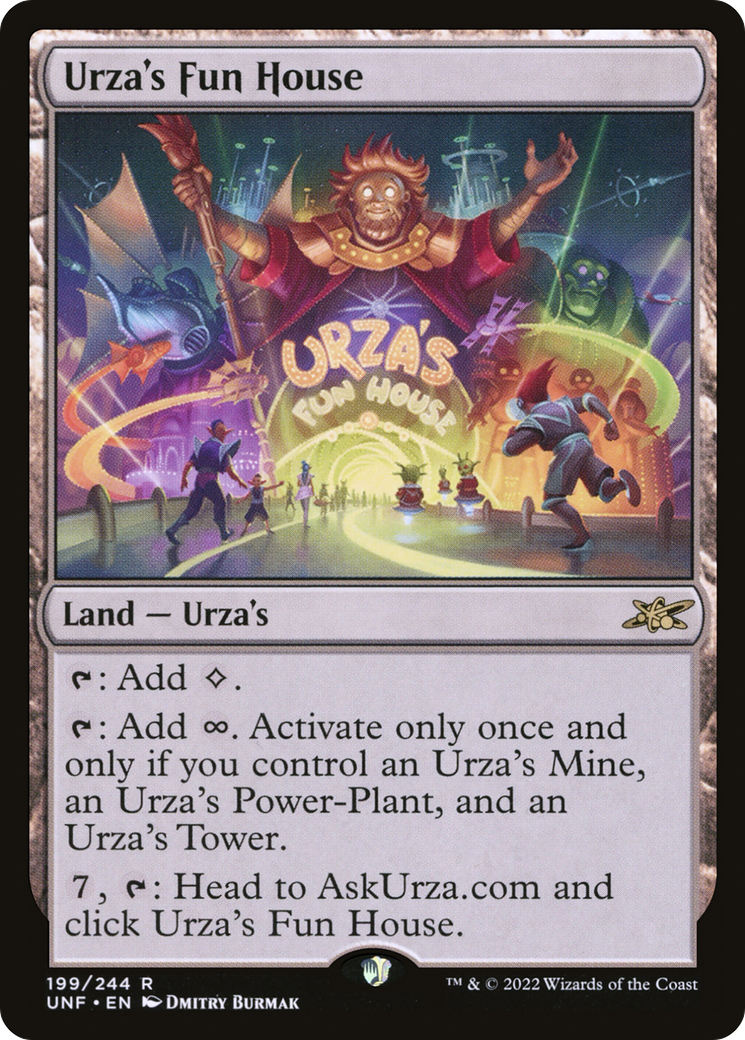 Image of Urza's Fun House (UNF-199) - Unfinity Foil
