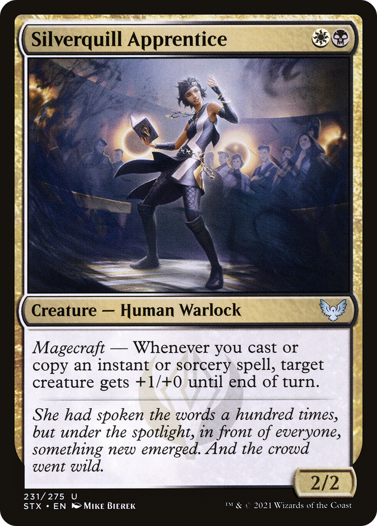 Image of Silverquill Apprentice (STX-231) - Strixhaven: School of Mages