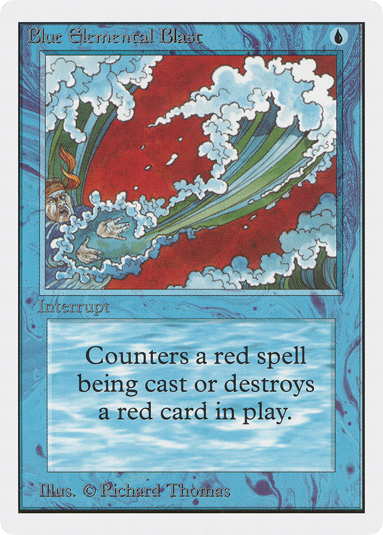 Image of Blue Elemental Blast (2ED-) - Unlimited Edition