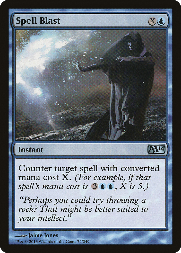 Image of Spell Blast (M14-072) - Magic 2014 Foil